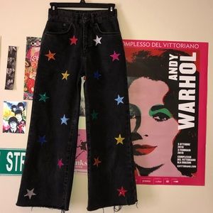 the ragged priest rainbow star jeans